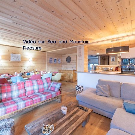 Chalet Alpe D'Huez 1850-Sea And Mountain Pleasure Avec 2 Appartements- 1 Appartement 3 Chambres 8 Couchages - 3 Salles D'Eau Et 1 Appartement 5 Chambres 12 Couchages 5 Salles D'Eau - Jacuzzi Et Sauna -Pieds Des Pistes Et Centre エクステリア 写真