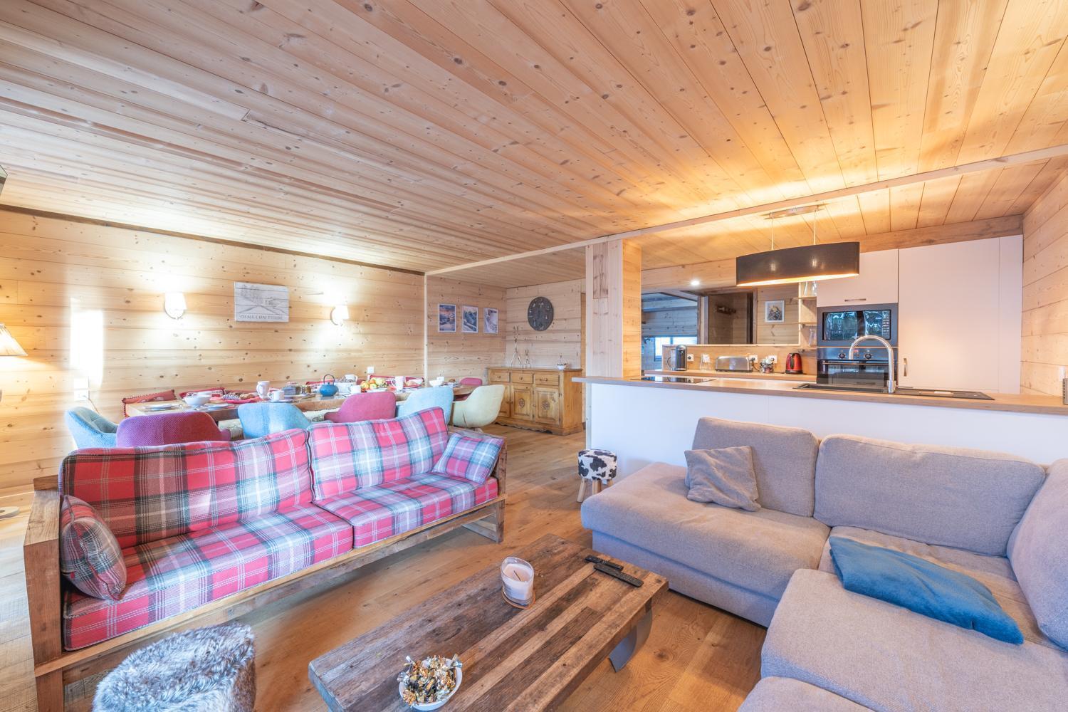 Chalet Alpe D'Huez 1850-Sea And Mountain Pleasure Avec 2 Appartements- 1 Appartement 3 Chambres 8 Couchages - 3 Salles D'Eau Et 1 Appartement 5 Chambres 12 Couchages 5 Salles D'Eau - Jacuzzi Et Sauna -Pieds Des Pistes Et Centre エクステリア 写真